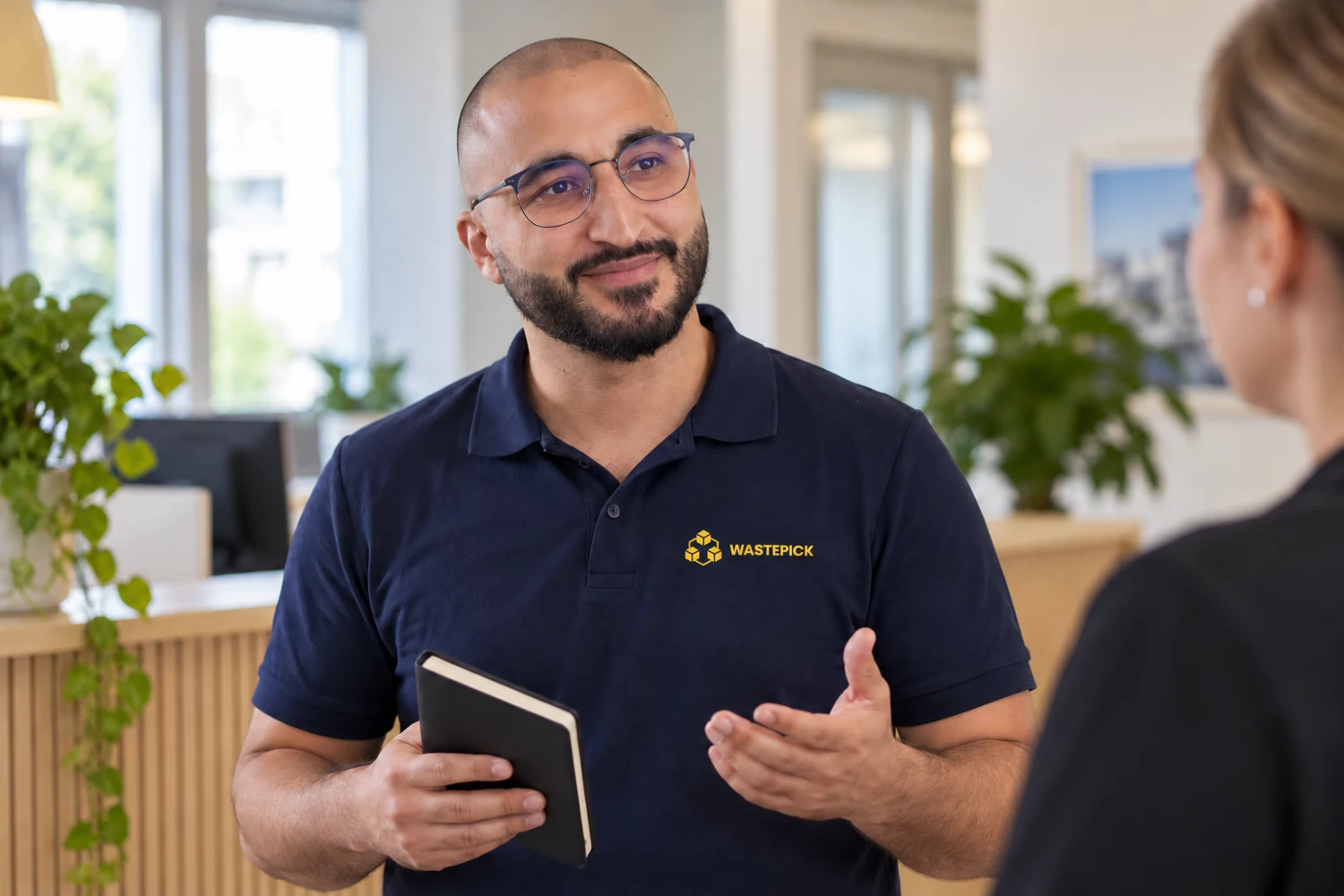 Nessim Bakir i samtal om kundens behov